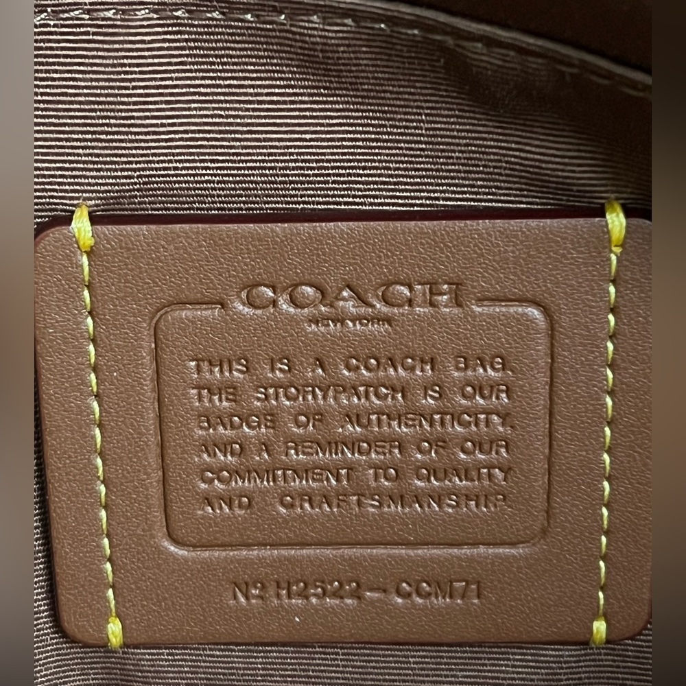💰SOLD - CCM71 - Coach Sadie Satchel Bag - Picture 9 of 14